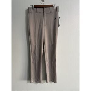 Adidas Boys Triple Stripe Traditional Baseball Pants Open Bottom‎ NWT Large